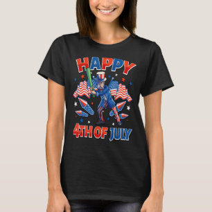 T-shirt Softball Oncle Sam 4 juillet Femmes Hommes América