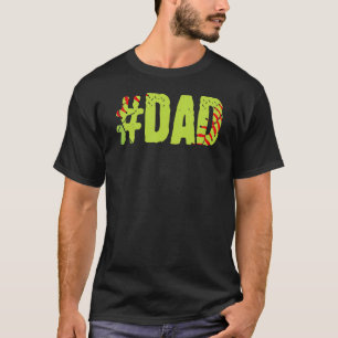 T-shirt Softball Papa Aimer Père Légendaire Softball Pl