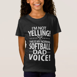T-Shirt Softball Papa - Drôle papa Anniversaire ou père Da