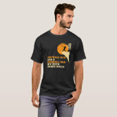 T-shirt Softball Papa Like A Baseball Papa But With Bigger (Devant entier)