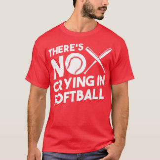 T-shirt Softball SoftballRacket