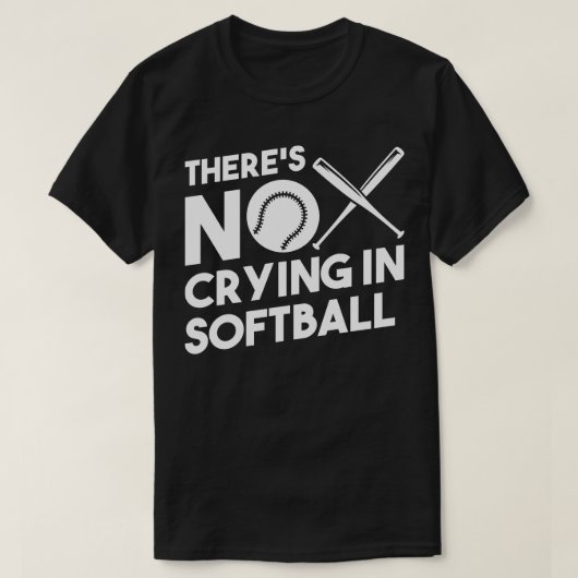 T-shirt Softball SoftballRacket (Design devant)