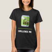 T-shirt Software Developer Light IDE Theme Challenge Me (Devant)