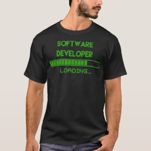T-shirt Software Developer Loading Tee Funny Programmer