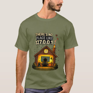 T-Shirt "Software Engineer Home 127.0.0.1"