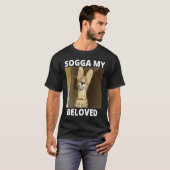 T-shirt Sogga Mon Bien-Aimé Serval Mème Chat (Devant entier)