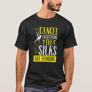 T-shirt Soie aérienne pour arbre Danseuse de cirque aérien