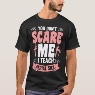 T-shirt Soie Aérienne & Yoga Aérien Pour Un Aérialiste