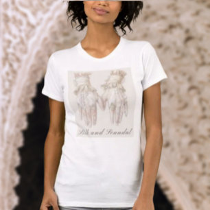 T-shirt Soie et Scandale