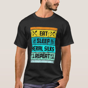 T-shirt Soies Aériennes Trapèze Acro Yoga Pour Hommes Femm