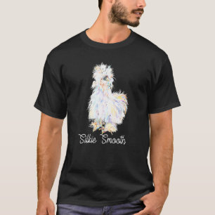 T-shirt Soies Colorées Lisse Sikie Poussin Poulet Fluffy