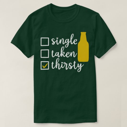 T-shirt Soif prise simple (Design devant)