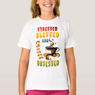 T-shirt Soigné Béni Et Café Obsédé