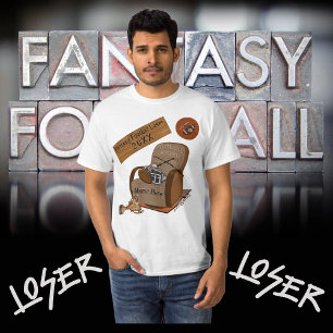T-shirt Soignée Perte de football Imaginaire Personnalisée