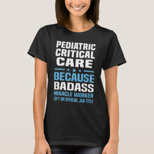 T-shirt Soin critique pédiatrique