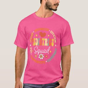 T-shirt Soins cardiaques de l'équipe de pédiatrie rétro In