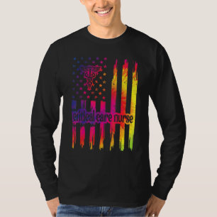 T-shirt Soins Critiques Infirmière Rn Icu Soins Critiques