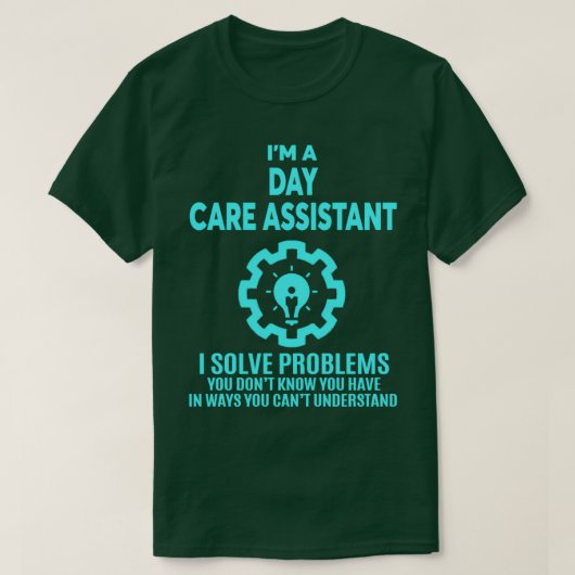 T-SHIRT SOINS DE JOUR ASSISTANT NICE DESIGN 2017 (Design devant)