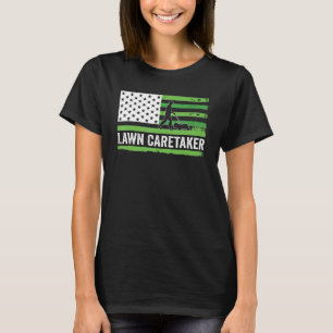T-shirt Soins de la pelouse nous Taker Drapeau Semoir
