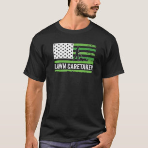 T-shirt Soins de la pelouse nous Taker Drapeau Semoir