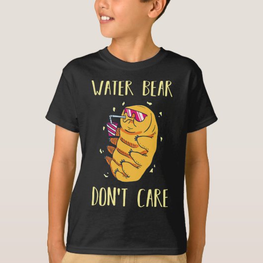 T-shirt Soins de l'ours d'eau I Tardigrade Microbiologie (Devant)