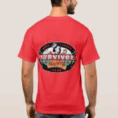 T-shirt Soins de survivant (Dos)