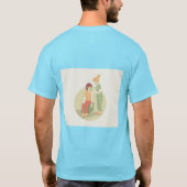 T-shirt Soins de vaccination. (Dos)