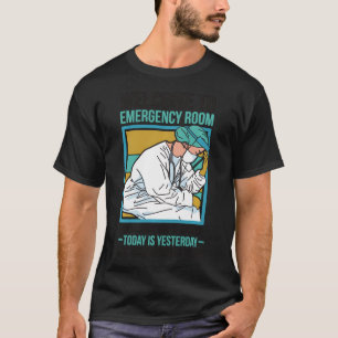 T-shirt Soins infirmiers d'urgence de l'infirmière de l'ur