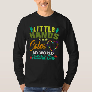 T-shirt Soins pédiatriques Petites Mains Colorent Mon Mond