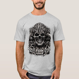 T-shirt Soirée au visage crânien