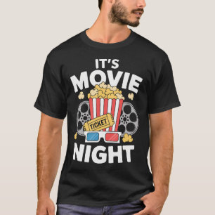 T-shirt Soirée Cinéma de Film de Famille
