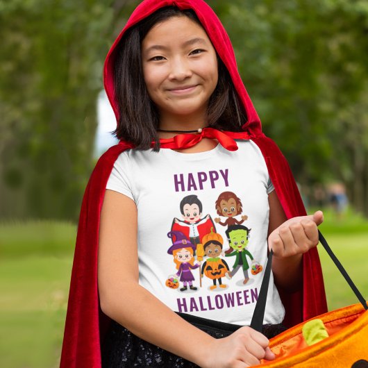 T-Shirt Soirée costumée pour enfants d'Halloween