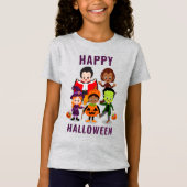 T-Shirt Soirée costumée pour enfants d'Halloween (Devant)