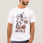 T-shirt Soirée de carottage citrouille Halloween personnal (Devant)