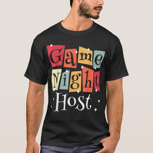 T-shirt Soirée de Jeux (Devant)