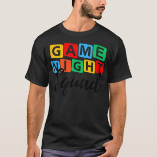 T-shirt Soirée de Jeux en Famille Équipe Voici Comment J'A