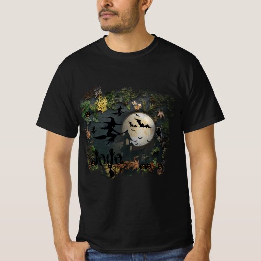 T-shirt Soirée de Witch (Devant)