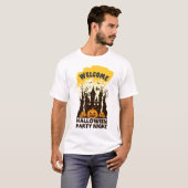 T-shirt Soirée d'Halloween (Devant entier)