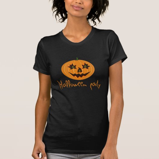 T-shirt soirée d'Halloween (Devant)