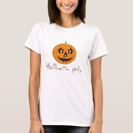 T-shirt Soirée d'Halloween (Devant)