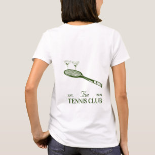 T-shirt soirée du martini et tennis club