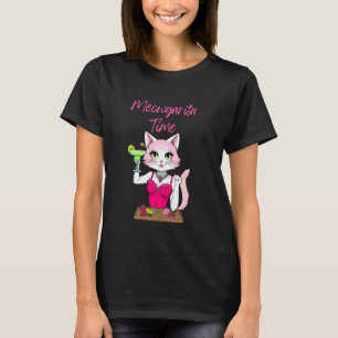 T-shirt Soirée en boîte de nuit pour amateurs de chats mig