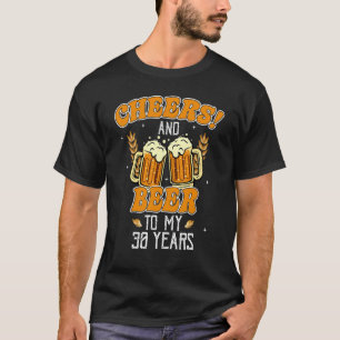 T-shirt Soirée Et Bières À 30 Ans 30ème Anniversaire