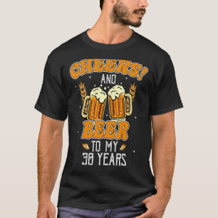 T-shirt Soirée Et Bières À 30 Ans 30ème Anniversaire