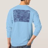 T-shirt soirée étoile art (Dos)