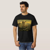T-shirt Soirée - Fin de journée par Vincent van Gogh (Devant entier)