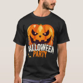 T-shirt Soirée Halloween – Création de citrouilles de Jack (Devant)
