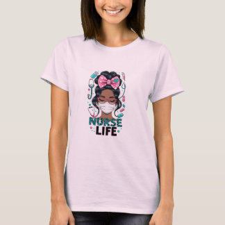T-shirt Soirée infirmière mignonne et humoristique