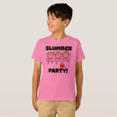 T-shirt Soirée pyjamas de filles (Devant entier)