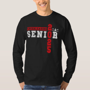 T-shirt Soirée supérieure Cheerleader Cheer Senior 2025 Gr